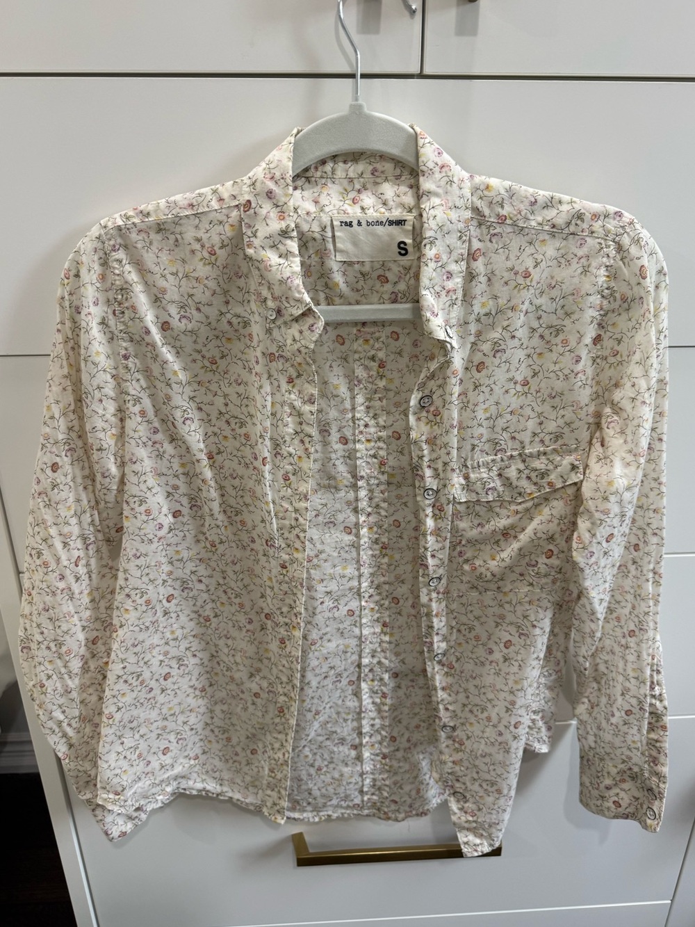 rag & bone Dalton Ditsy Floral Button-Down Shirt